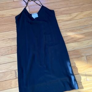 MaxMara navy slip dress